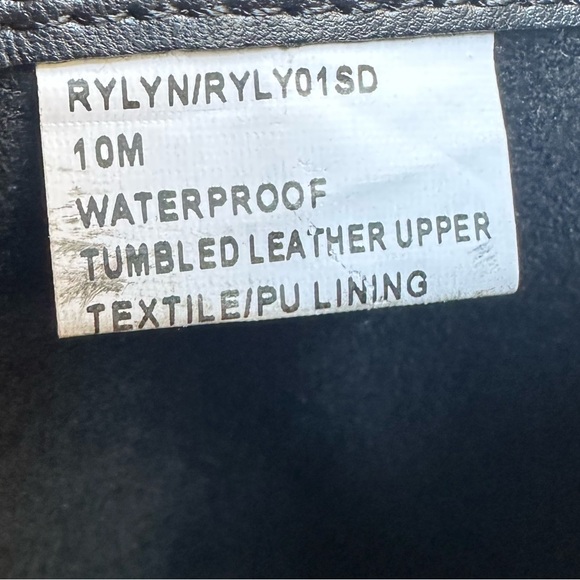 🌸BLONDO🌸 Rylyn Waterproof Bootie in Black Leather Size: 10 - Picture 12 of 14